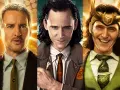 Die Besetzung von Loki zeigt Owen Wilson, Tom Hiddleston als Loki und eine weitere Version von Loki mit Hörnern.