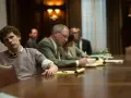Jesse Eisenberg als Mark Zuckerberg in einer Szene der Besetzung von The Social Network.