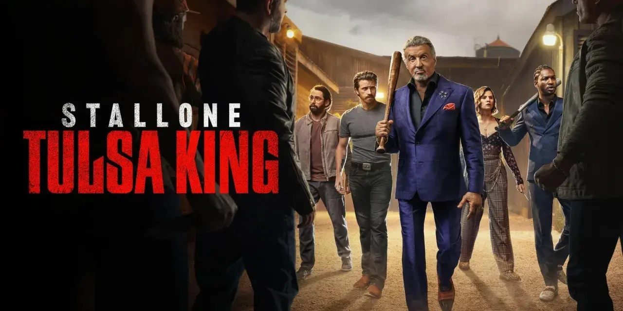 Sylvester Stallone als Dwight Manfredi, der "Tulsa King", geht mit seinem Team, bereit für Staffel 4.
