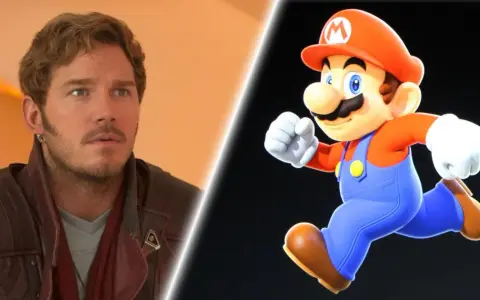 Chris Pratt als Mario im Super Mario Bros. Film.