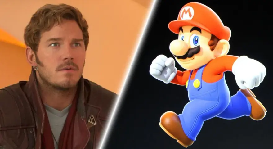 Chris Pratt als Mario im Super Mario Bros. Film.