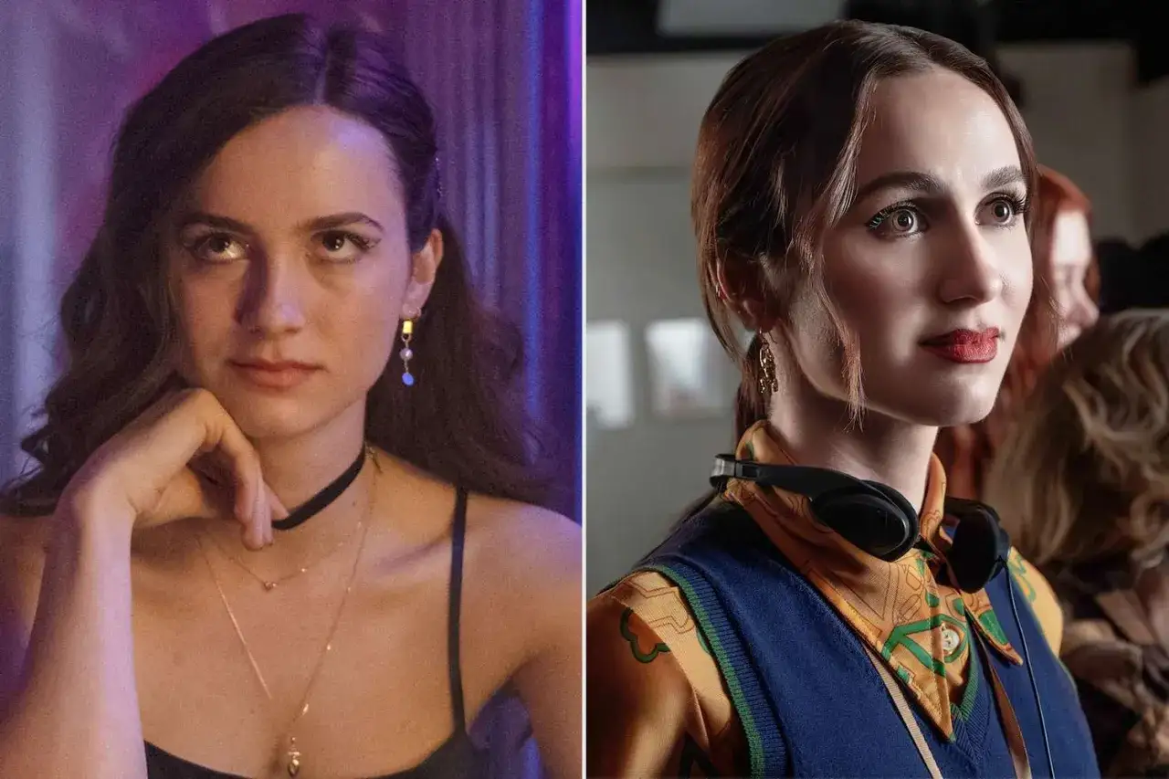 Die Besetzung von Euphoria: Maude Apatow als Lexi Howard, mit ihrem nachdenklichen Blick und auffälligem Schmuck.