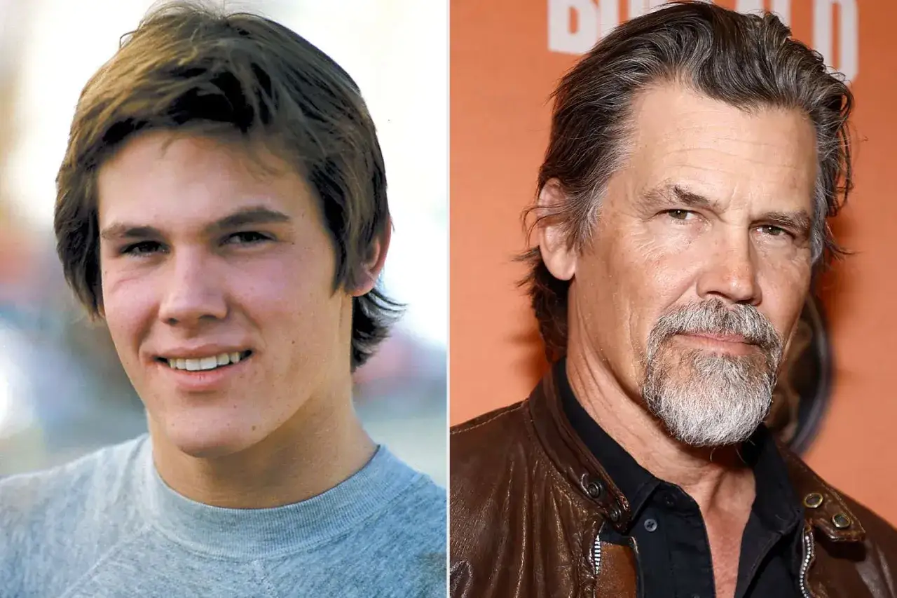Josh Brolin, einst ein junger Mann, der Teil der