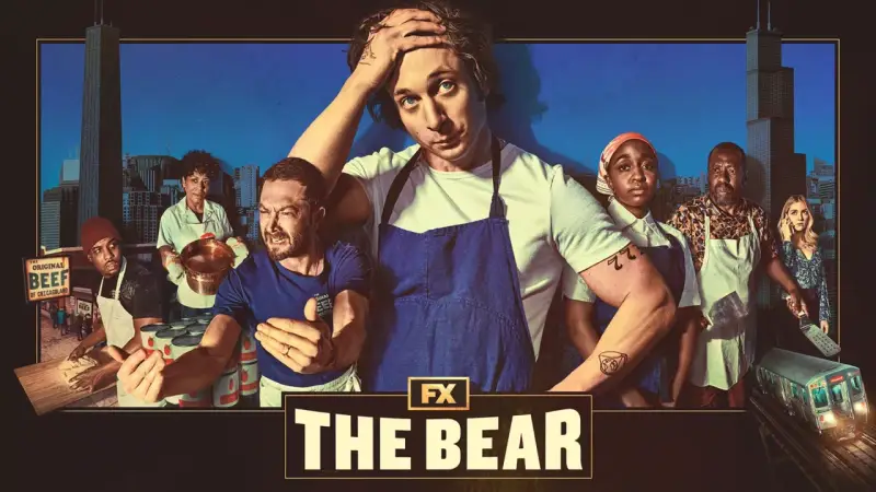 Das Team von "The Bear" Staffel 4 in Chicago, bereit für den Küchenstress.